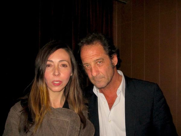 Vincent Lindon with Anne-Katrin Titze, on Robert Mitchum: "He is my favorite one."